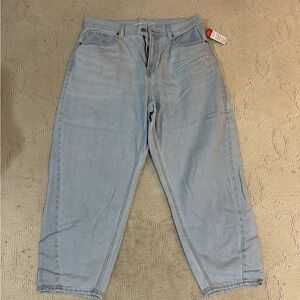 Old Navy Women’s Relaxed Fit Light Blue Jeans